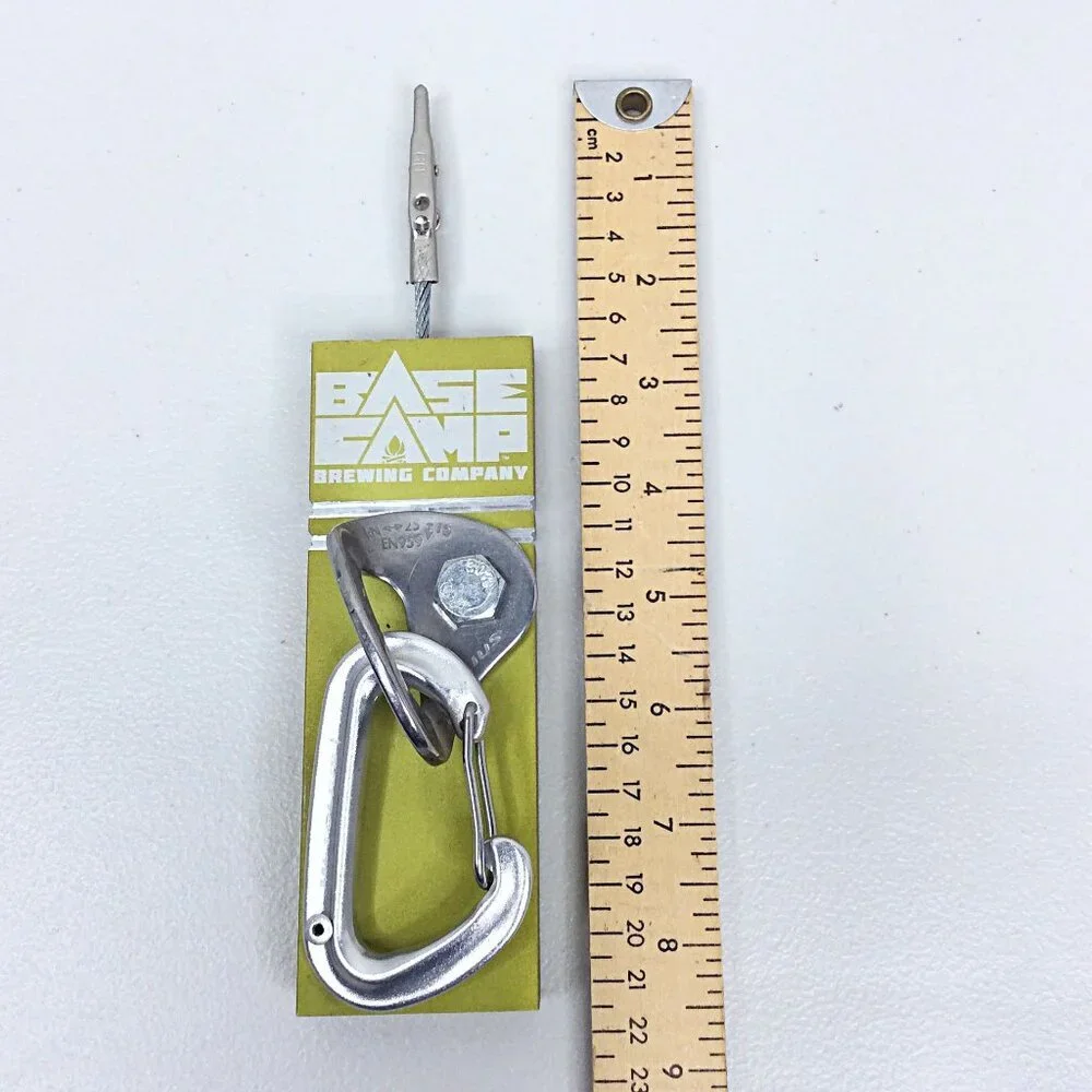 Base‎ Camp Brewing Company Tap Handle Uncommon RARE Carabiner Portland Oregon